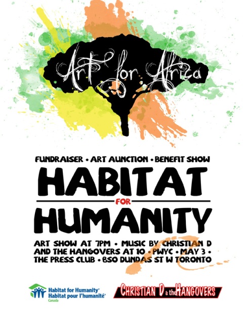 habitat for humanity, auction, toronto, canada,